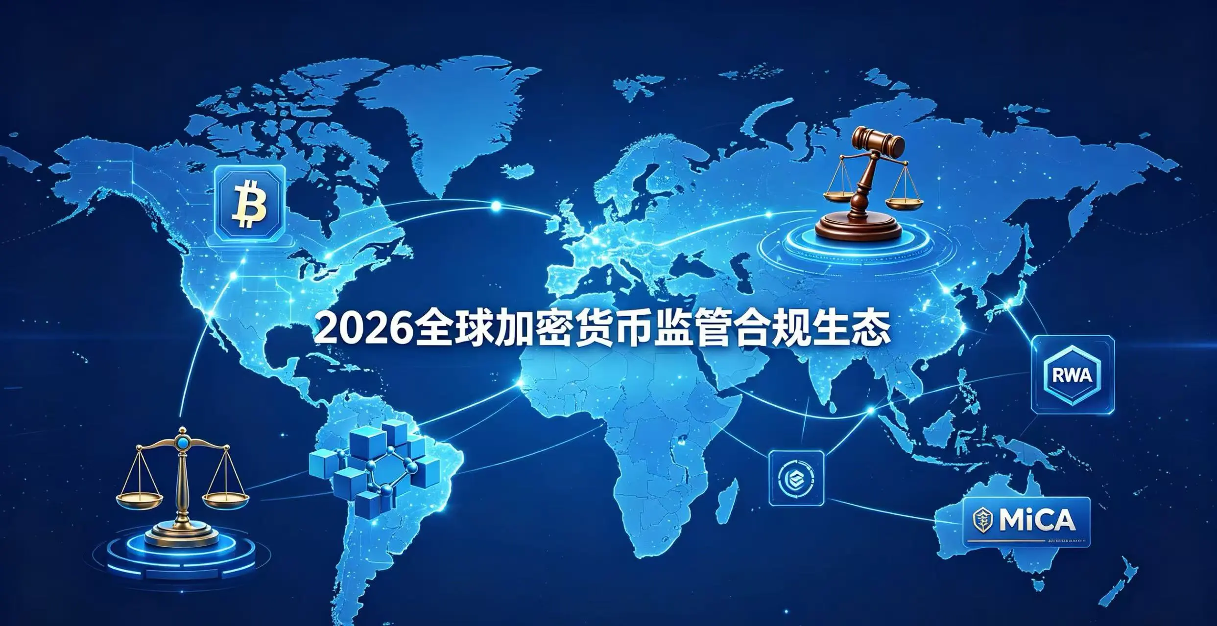 全球加密货币监管框架动态:2026年合规生态的成型与演进