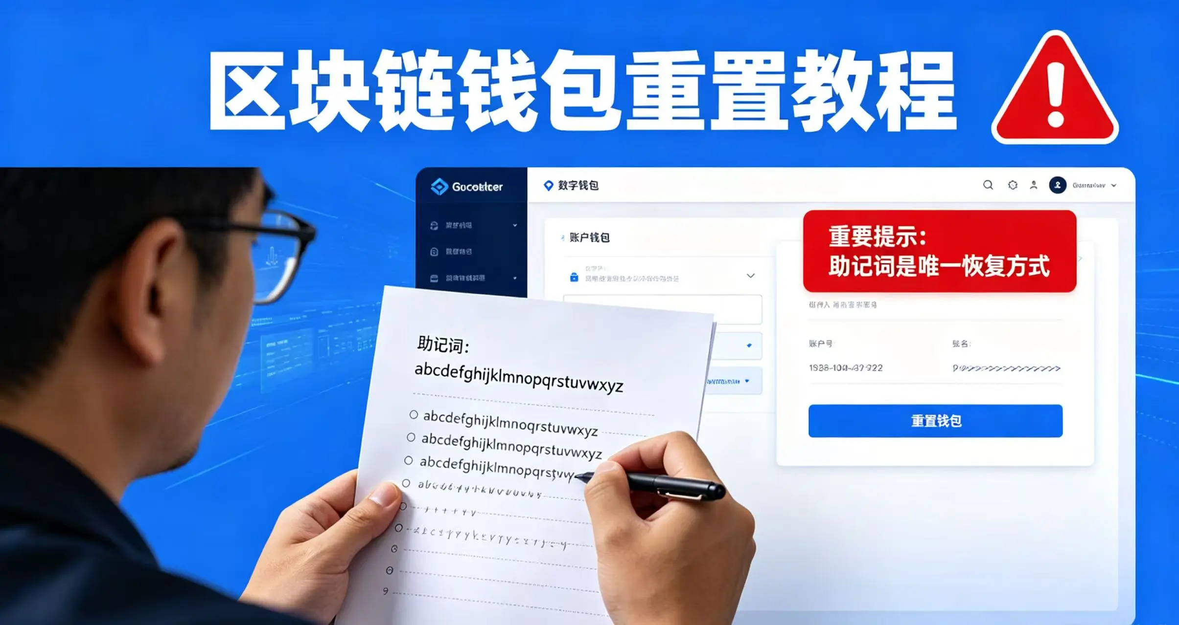 重置钱包的正确步骤|数字货币钱包安全恢复指南(附避坑提醒)