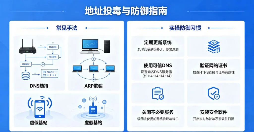 地址投毒防御指南,呈现地址投毒常见手法和五条实操防御习惯