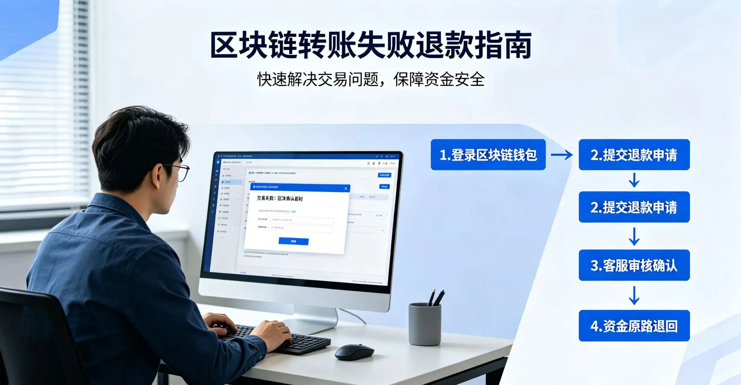 转账失败如何退款?链上转账、交易所提现失败退款全流程