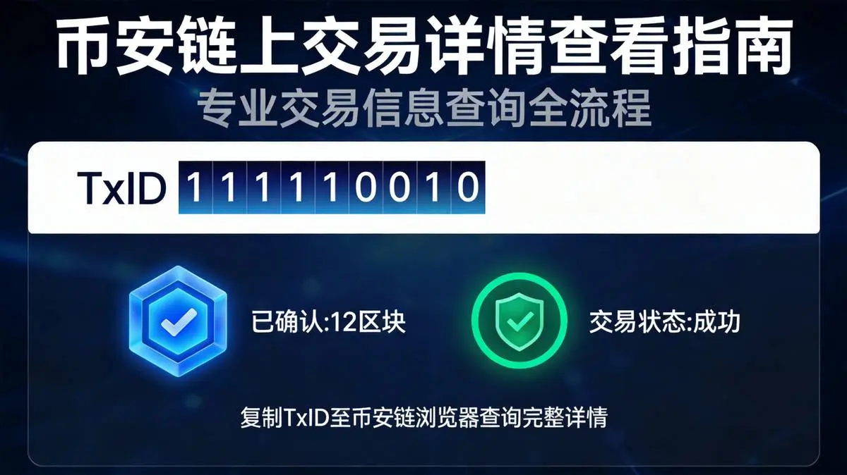 币安如何查看链上交易详情