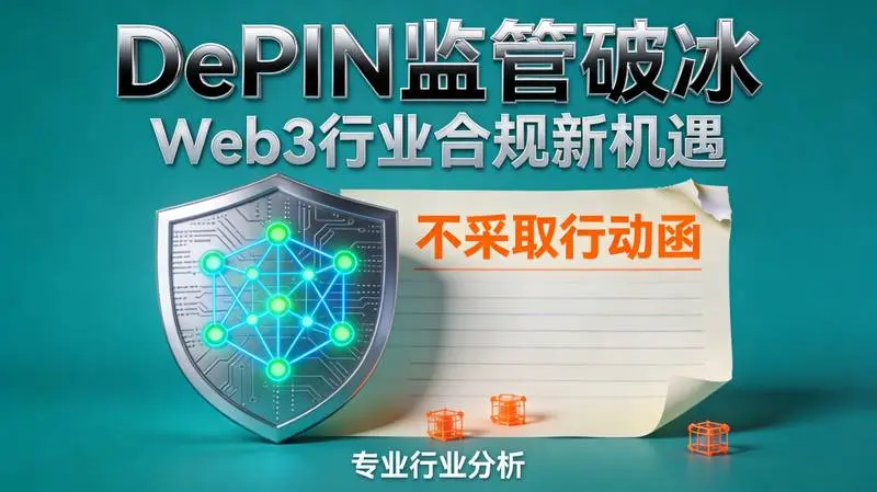 SEC为DePIN代币划定安全区：Web3物理基础设施赛道的监管破冰