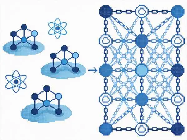 互操作系统插图,多链连接流程图原子化操作
