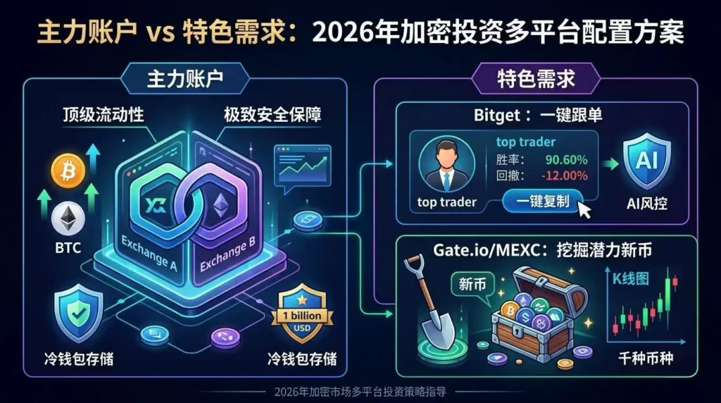 2026年加密货币投资多平台配置策略