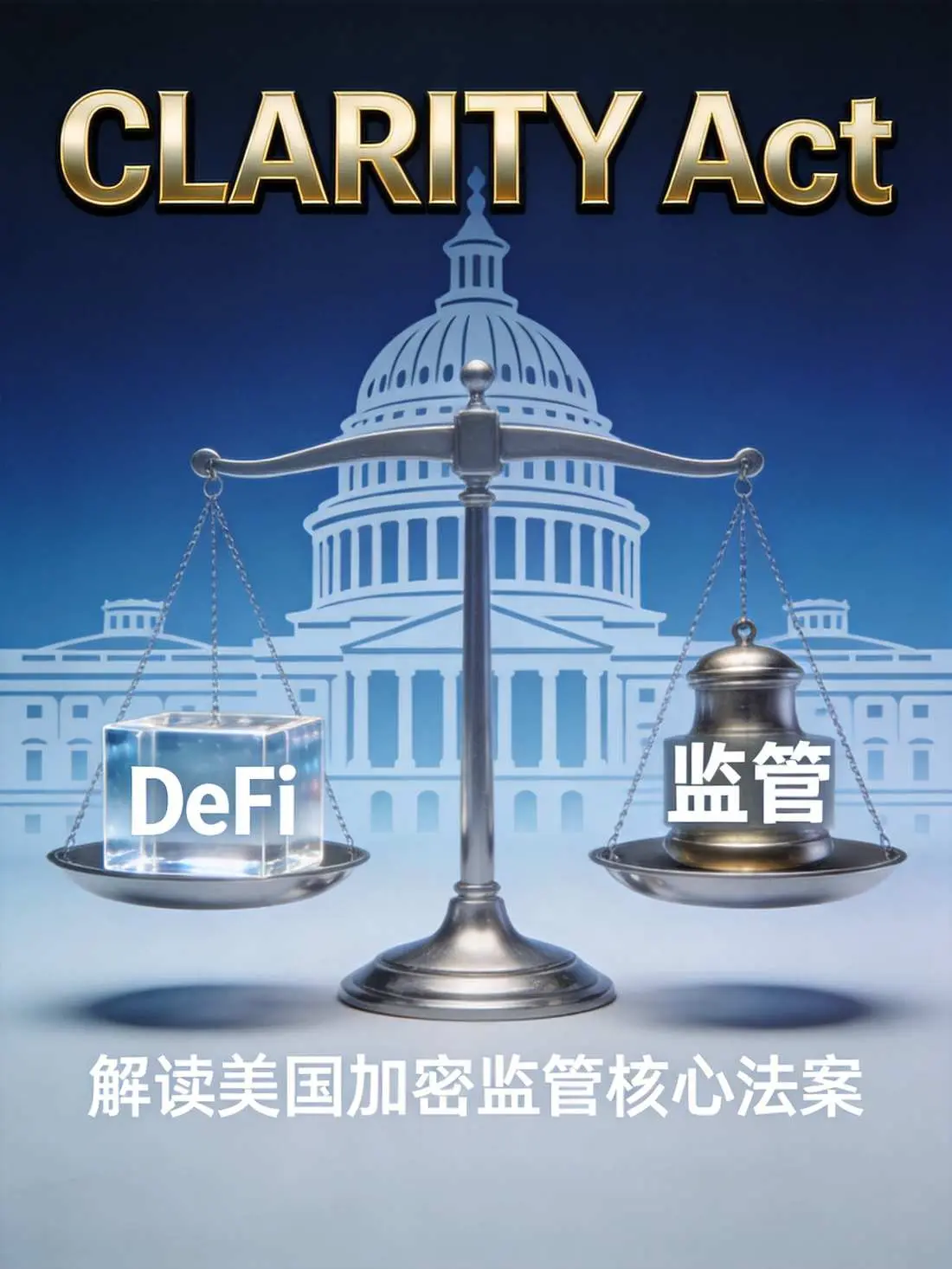 DeFi迎来监管曙光：美国CLARITY Act如何重塑去中心化金融的法律地位