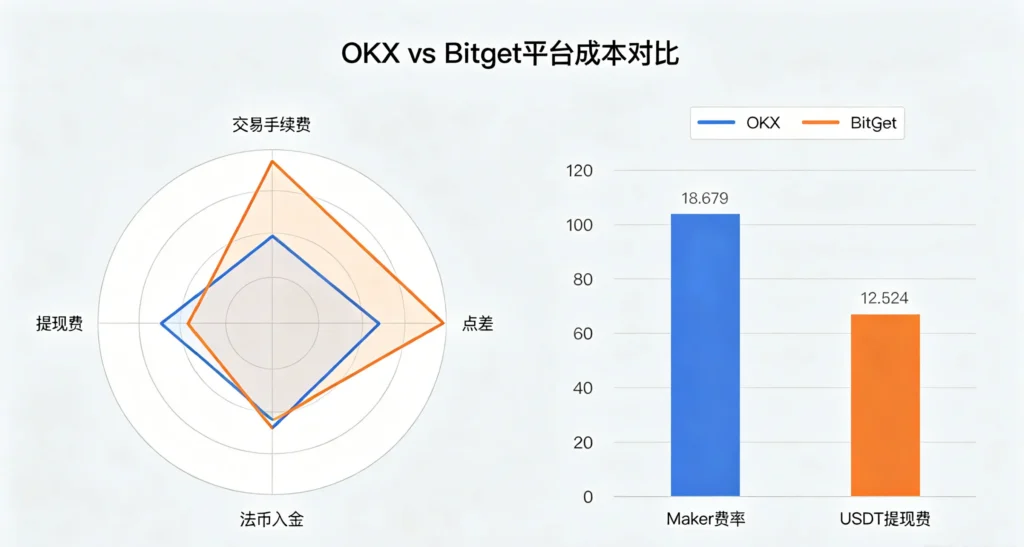 平台成本对比数据图