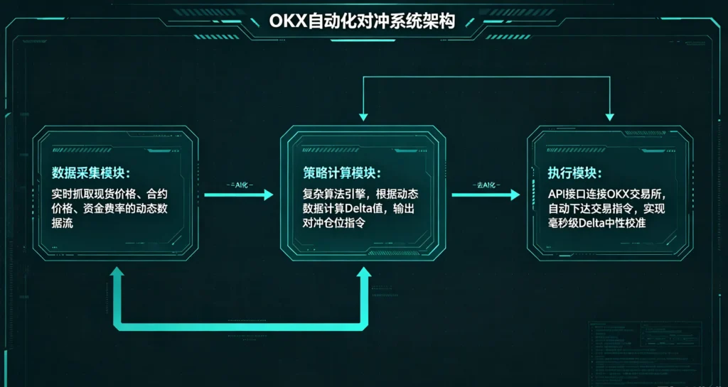 自动化对冲系统架构图