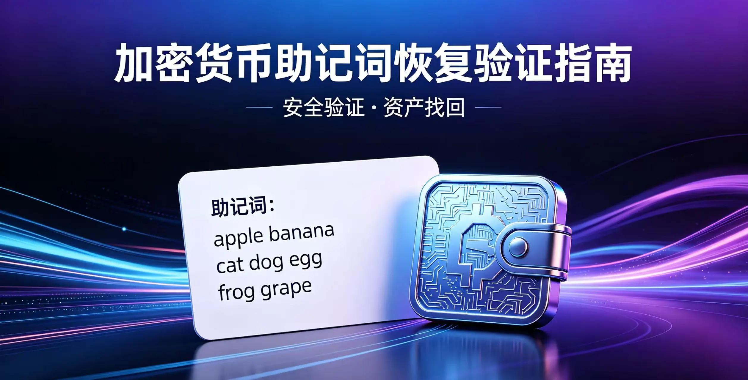 别等到登不进去,才想起没验过助记词