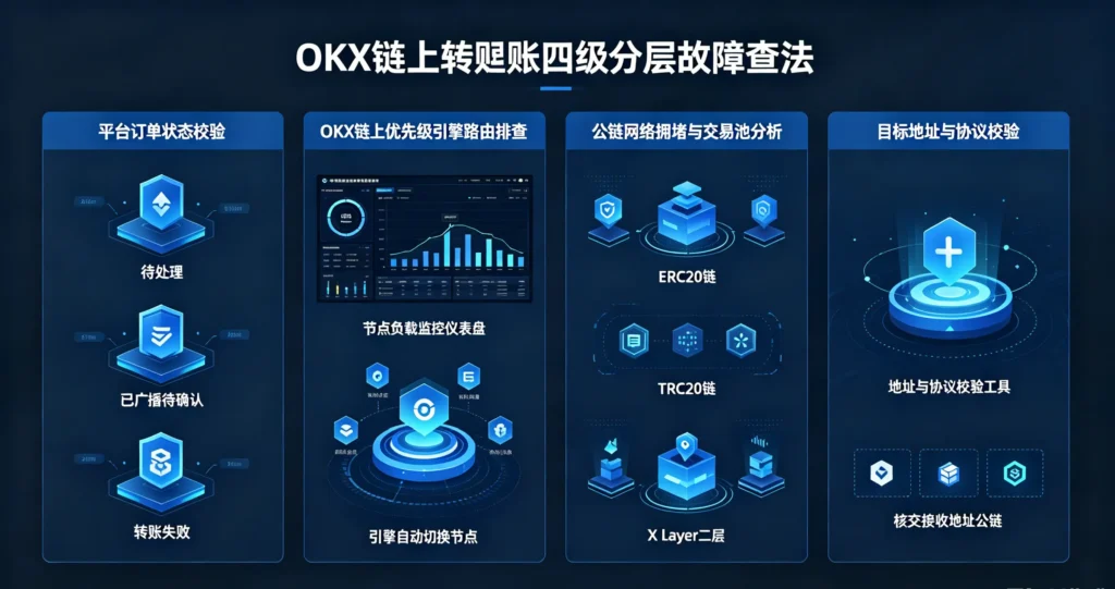 多链 Gas 测算与转账排障流程图