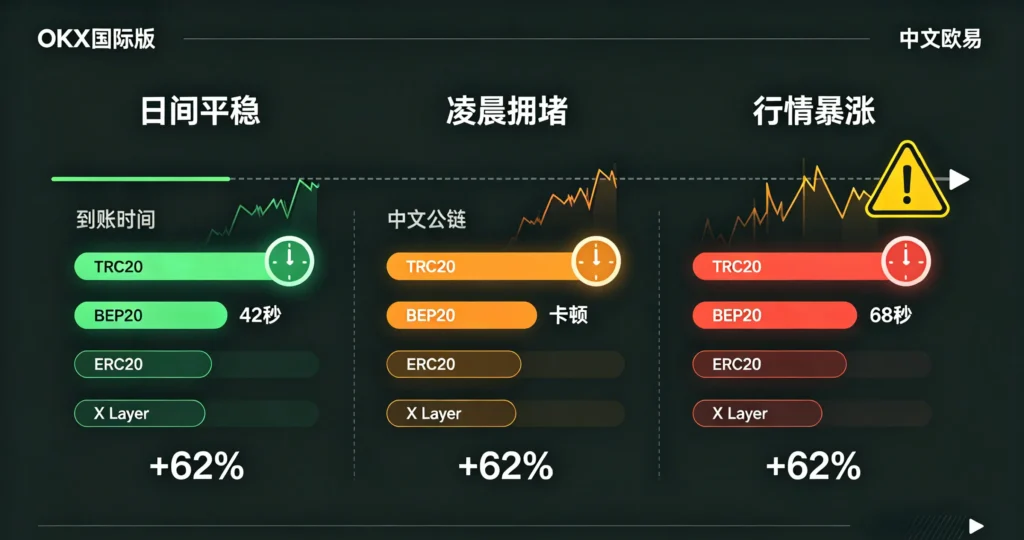 OKX 欧易转账速度实测对比
