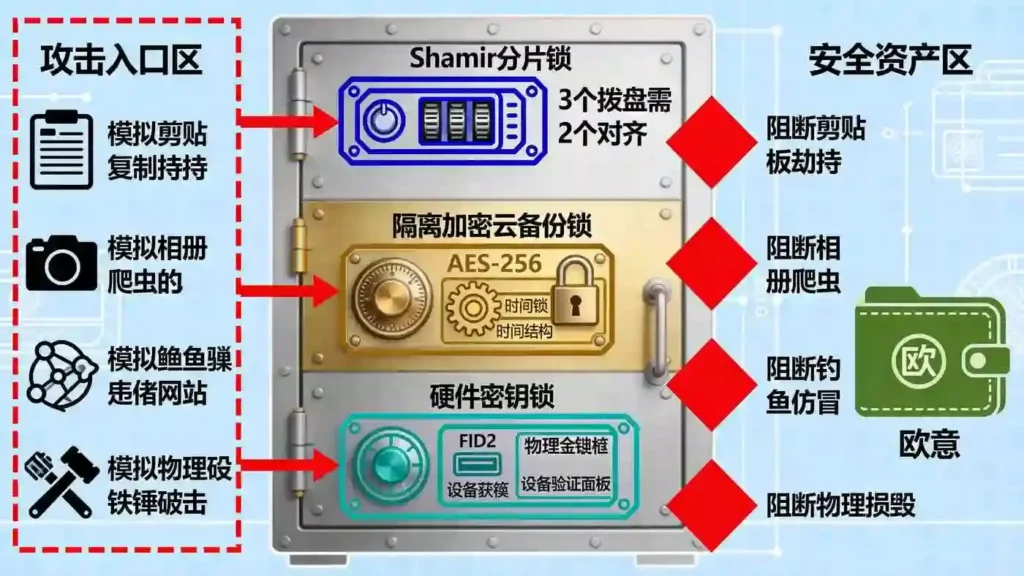三层防护锁闭链路蓝图