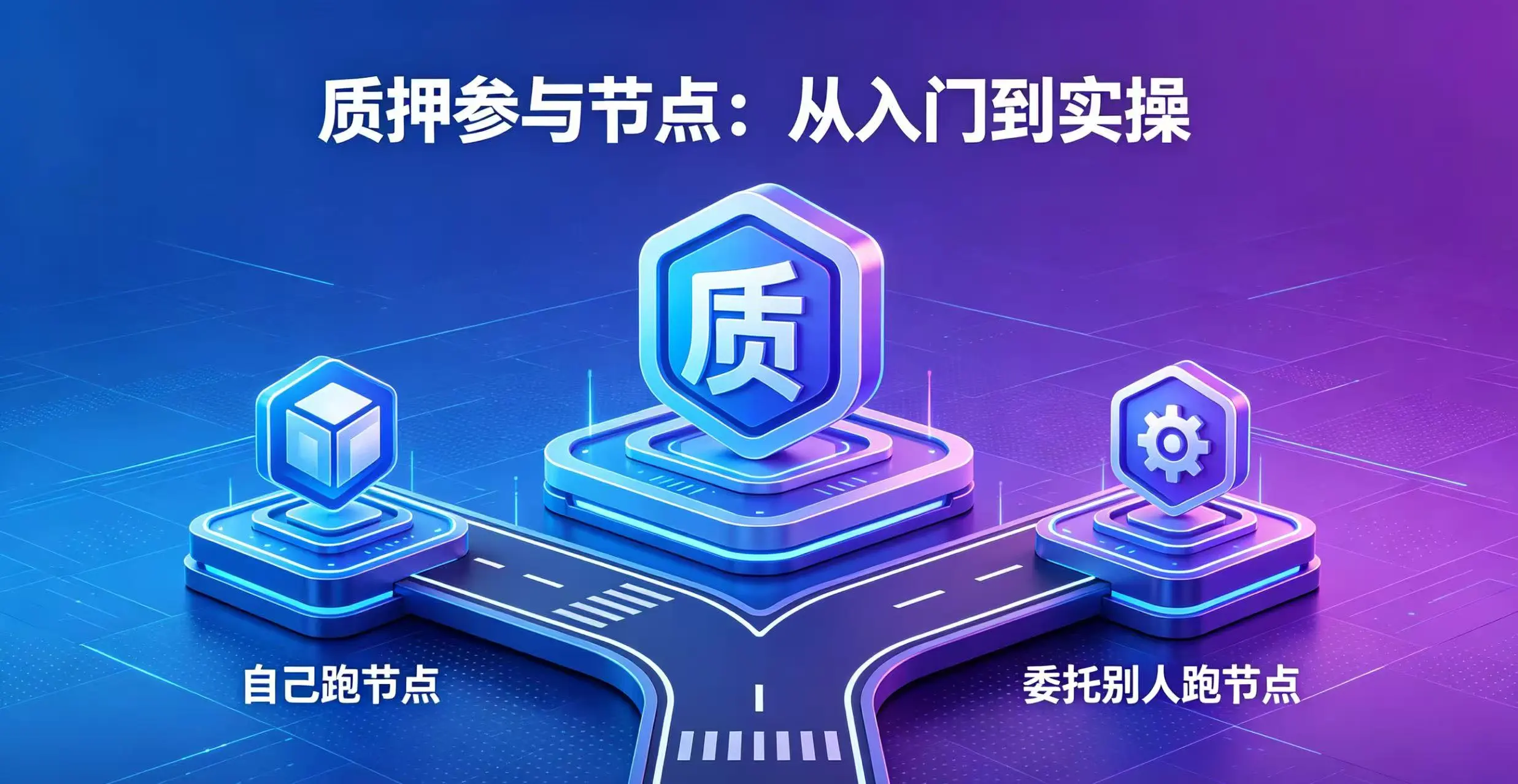 质押参与节点:要么自己跑,要么委托别人跑,选哪种?