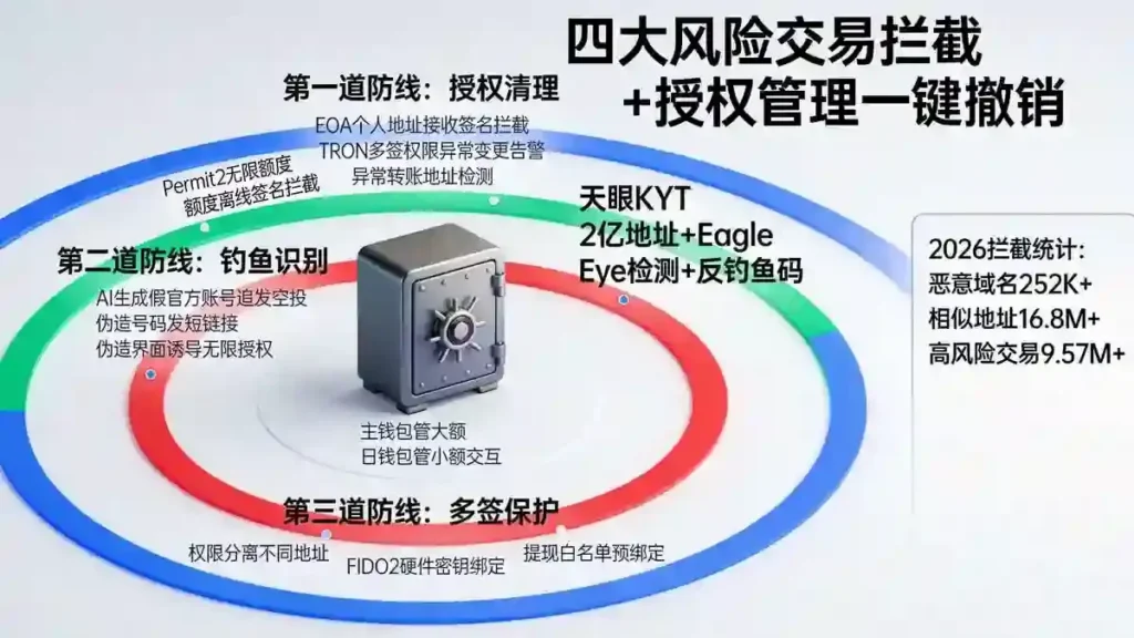零信任三层防御架构图