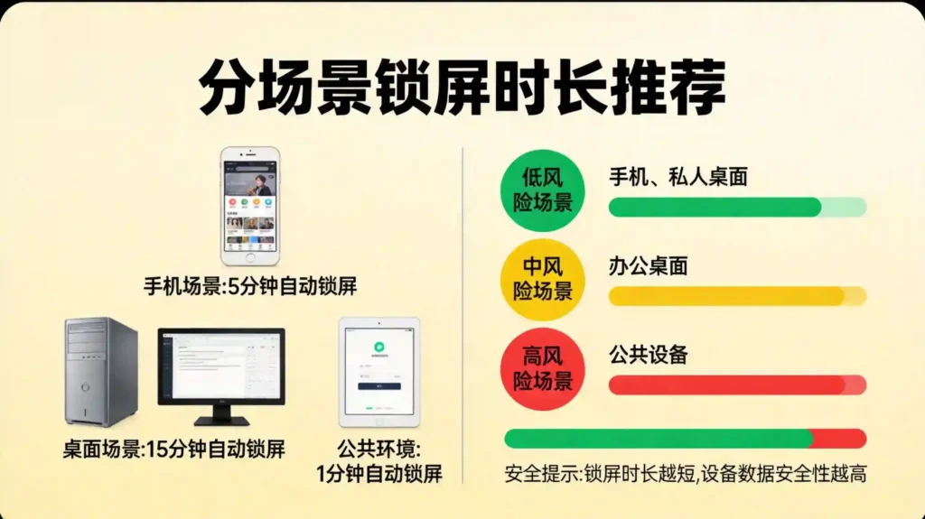 场景锁屏时间推荐