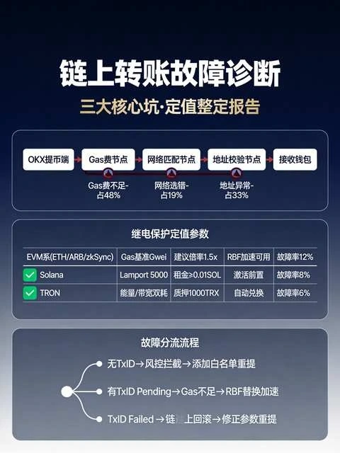 链上转账总失败?Gas费、网络、地址,这3个坑我替你踩过了
