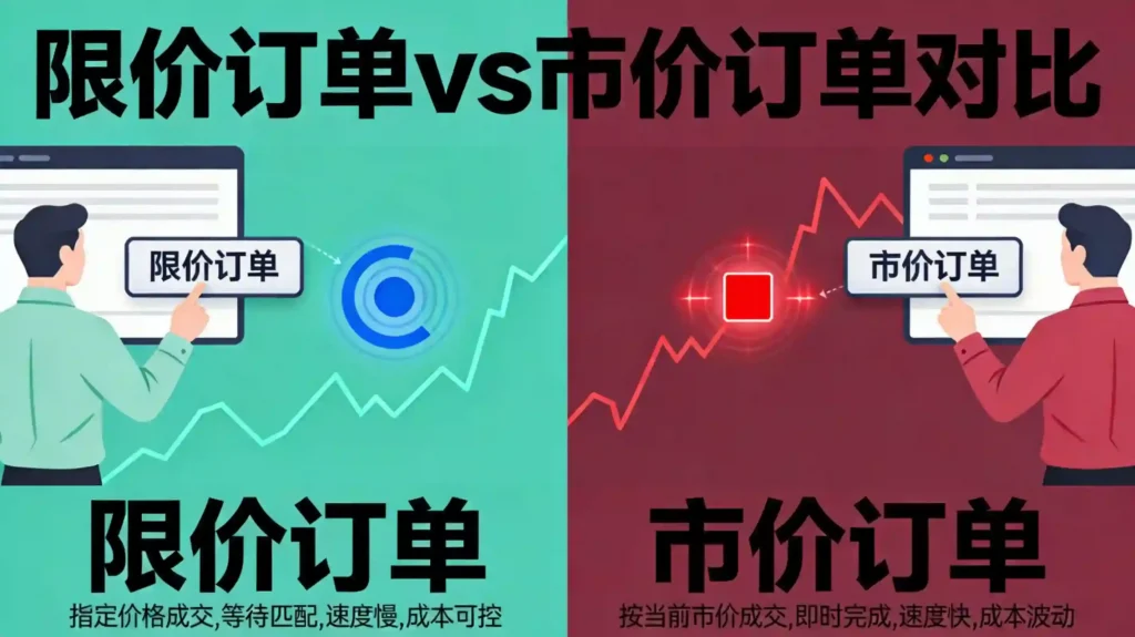 限价单与市价单对比