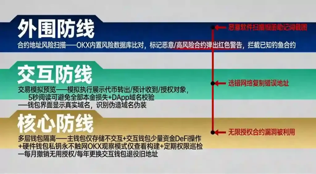 链上攻击向量与防线部署态势图