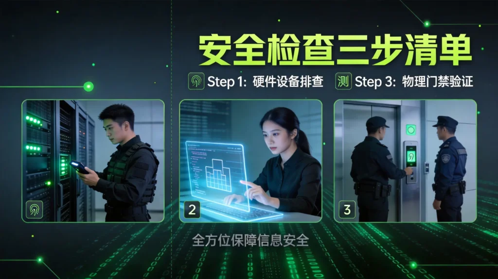 三步防范清单