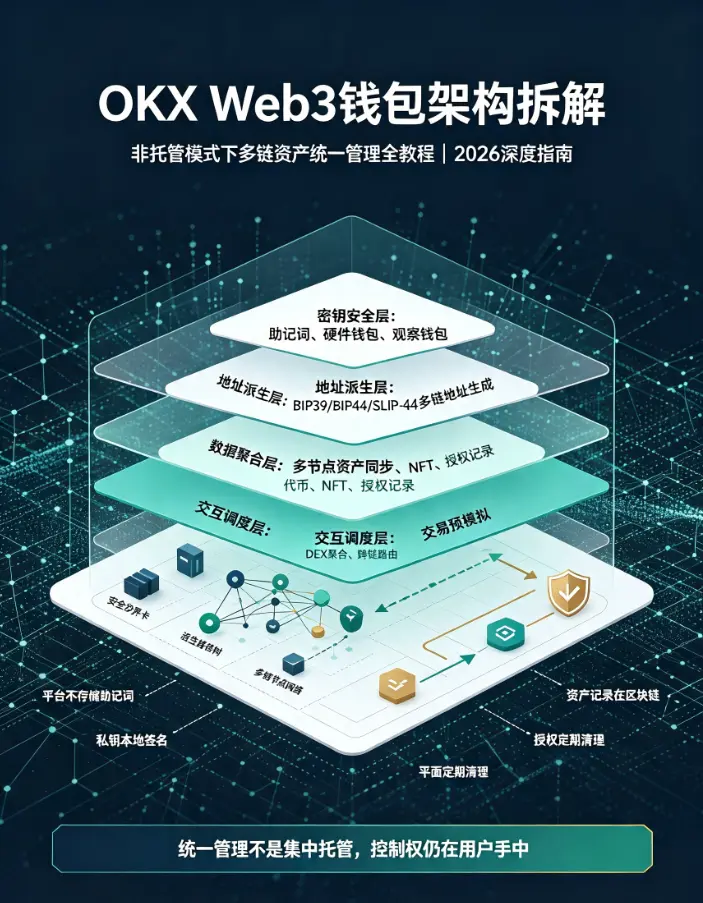 Web3钱包架构拆解：非托管模式下多链资产统一管理全教程