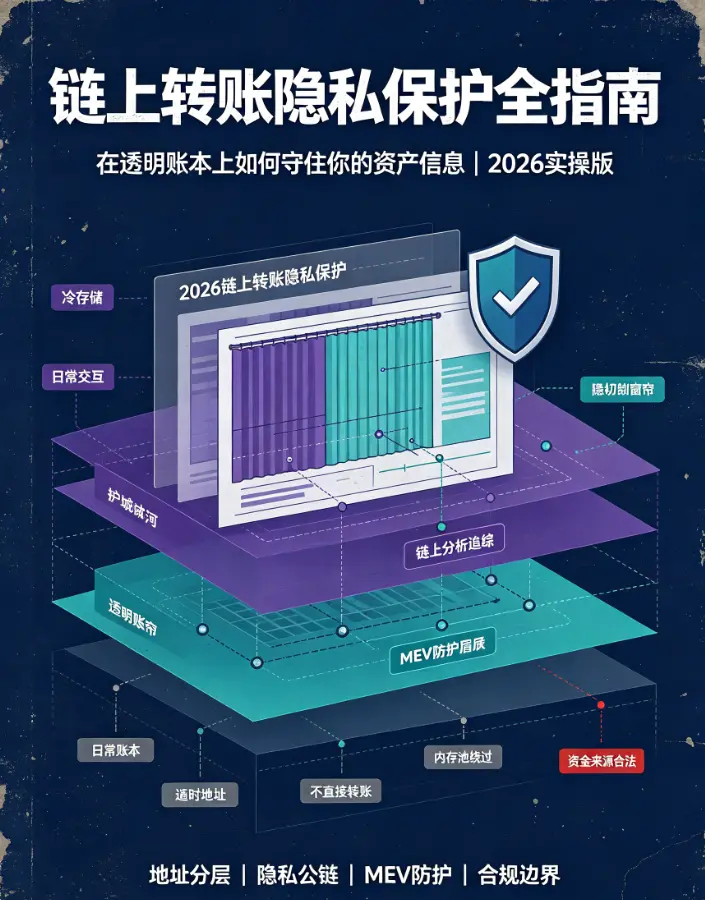 链上转账隐私保护全指南:在透明账本上如何守住你的资产信息?