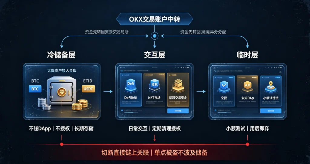 冷储备交互临时层防御图