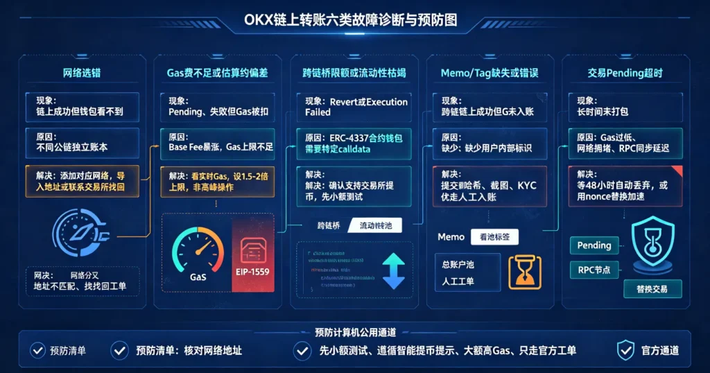 六类故障诊断预防图