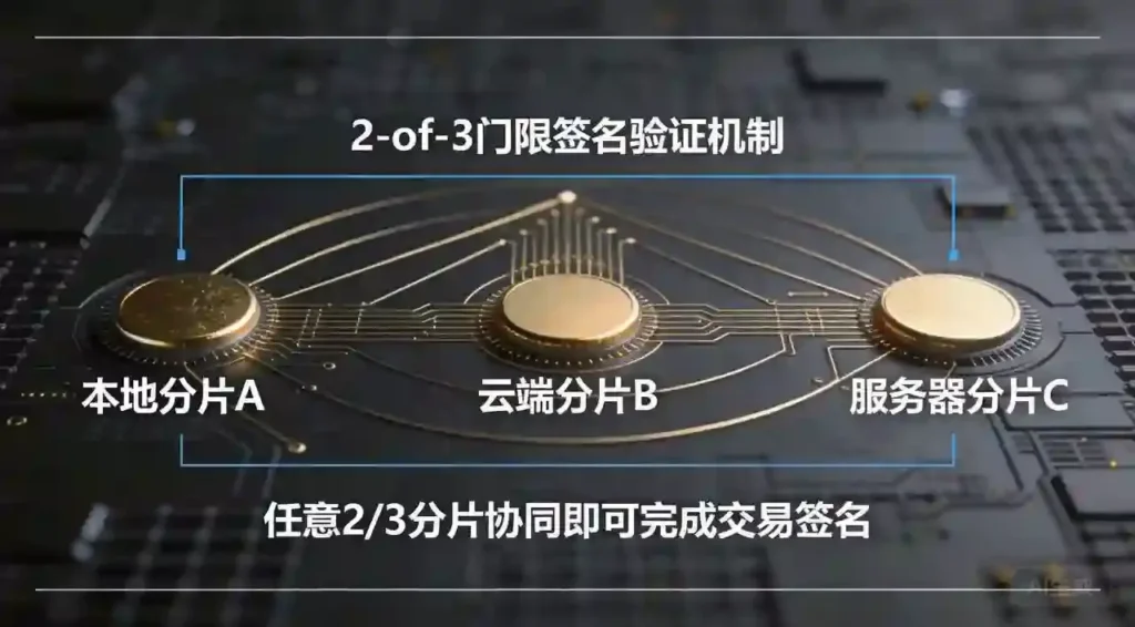 金线键合门限签名网络