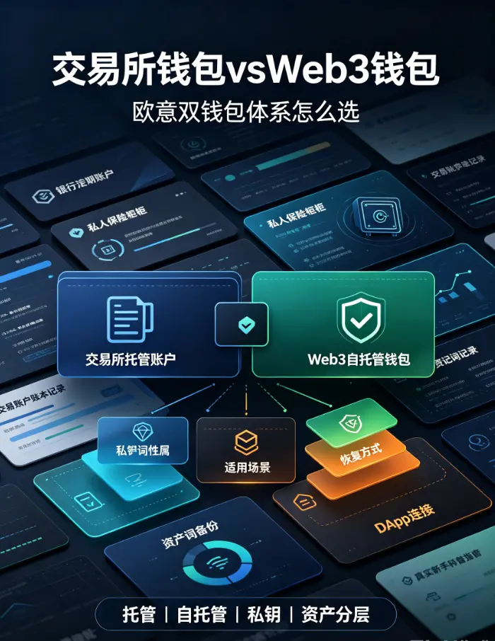 交易所钱包 vs Web3钱包:欧亿双钱包体系怎么选?90%的新手都搞混了
