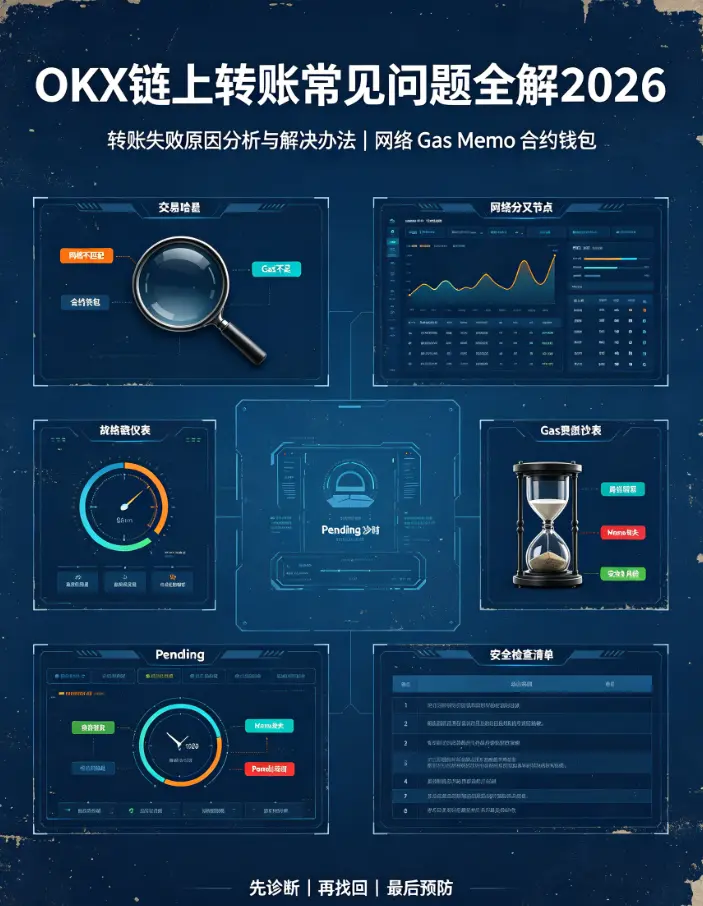 链上转账常见问题全解2026:转账失败原因分析与解决办法