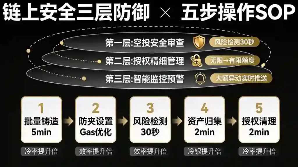 三层防御架构与五步SOP