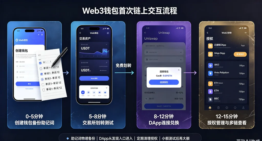 首次链上交互流程图